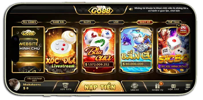 Khám phá game bầu cua Go88 hấp dẫn