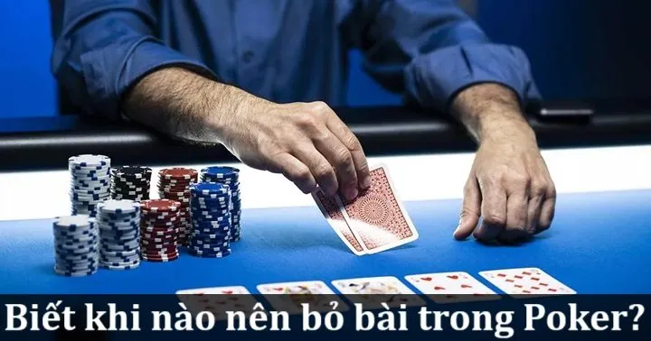 Biết khi nào nên bỏ bài trong Poker?