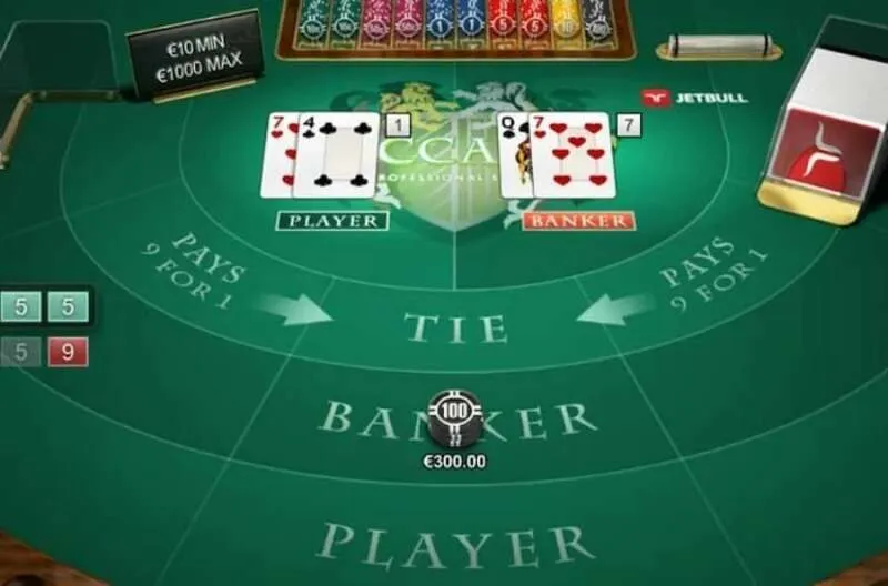 Tỷ lệ cược Baccarat là gì? tìm hiểu tỷ lệ cược banker và player